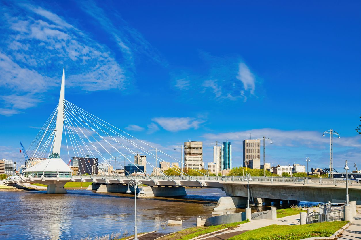 A view of the city of winnipeg
